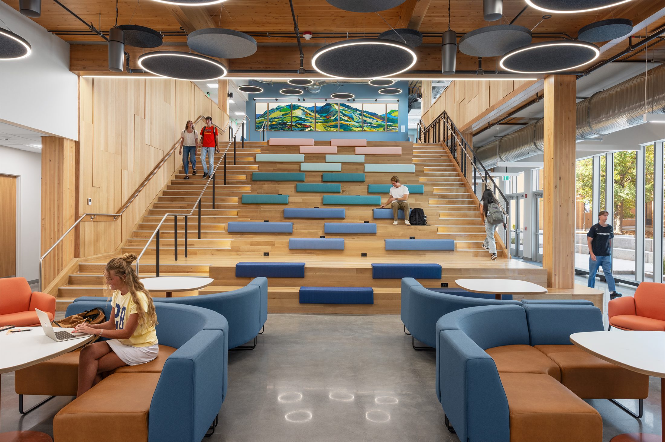 Gardner Learning & Leadership Building installation